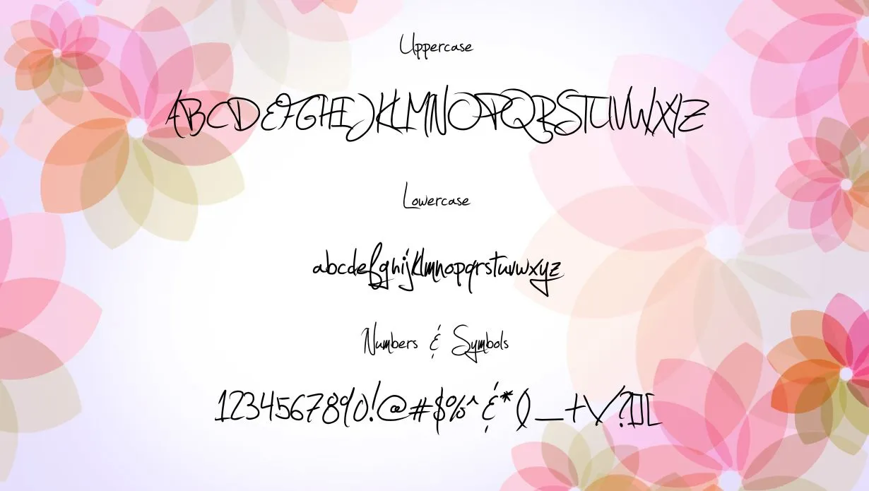 Jellyka Estrya Handwriting Font