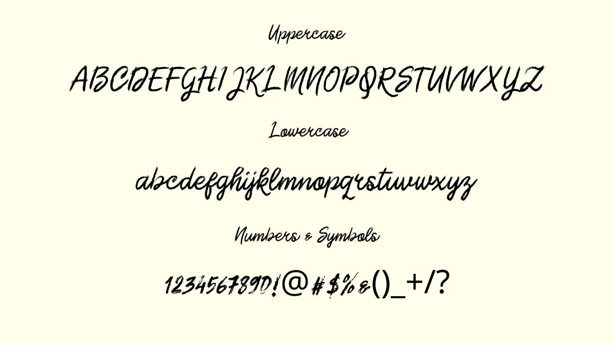 Morgan Chalk Script Font