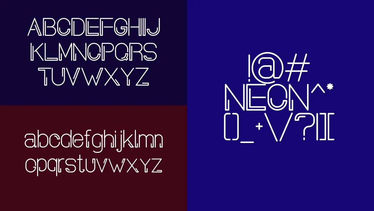 Neon Planet Font