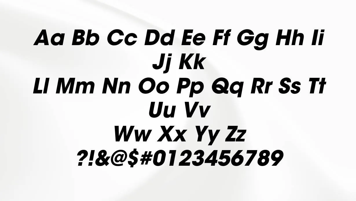 Nier Automata Font