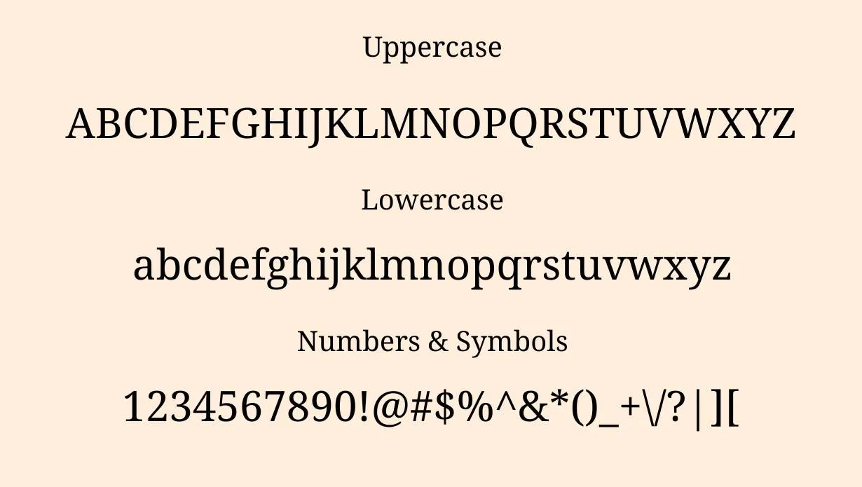 Noto Serif Font