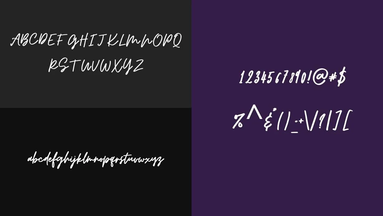 Osulent Signature Font