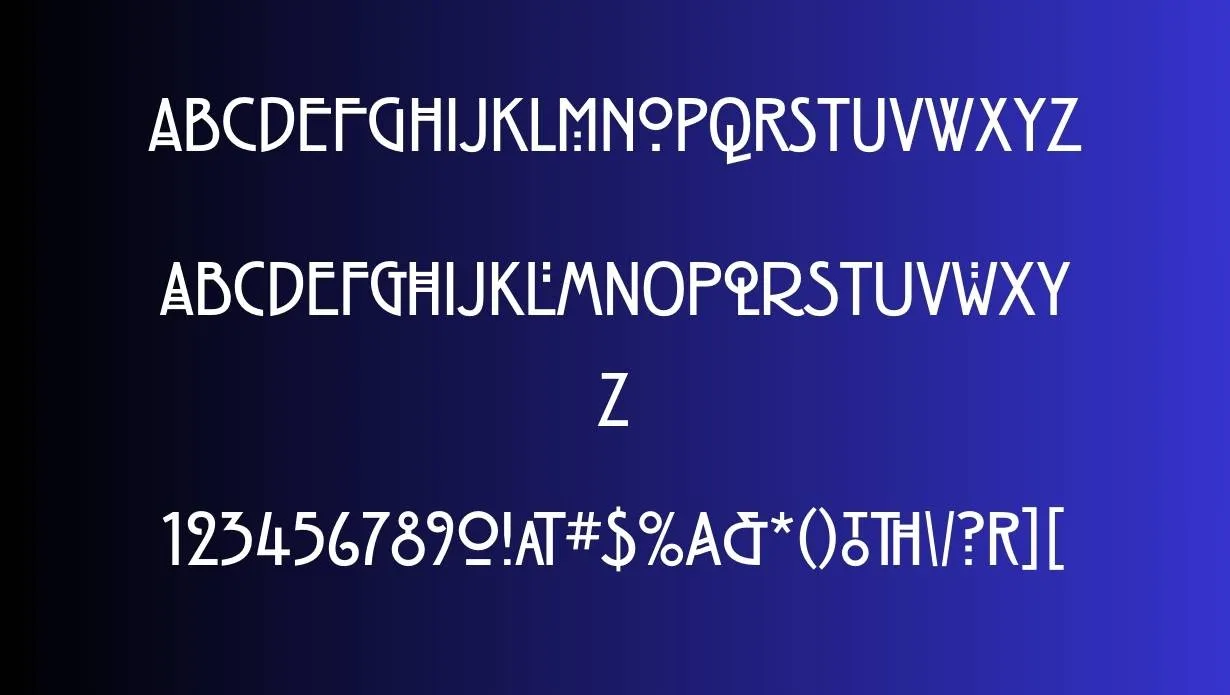 Rennie Mackintosh ITC Font