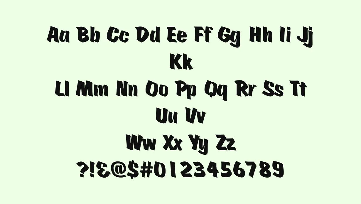 Scratched Font 