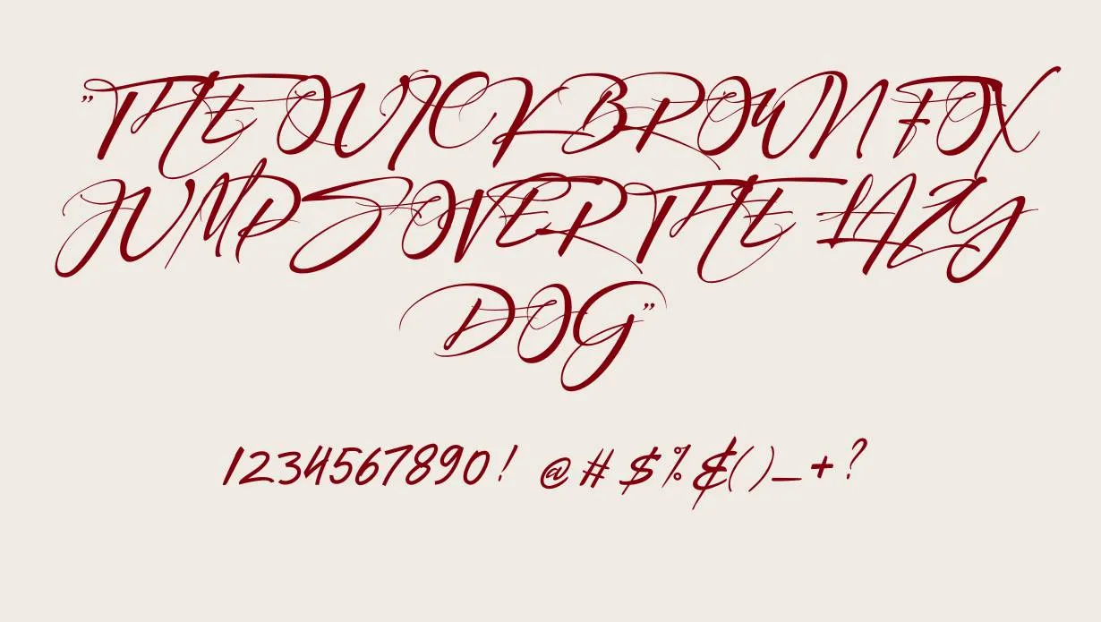 Signatrue Elegant Font