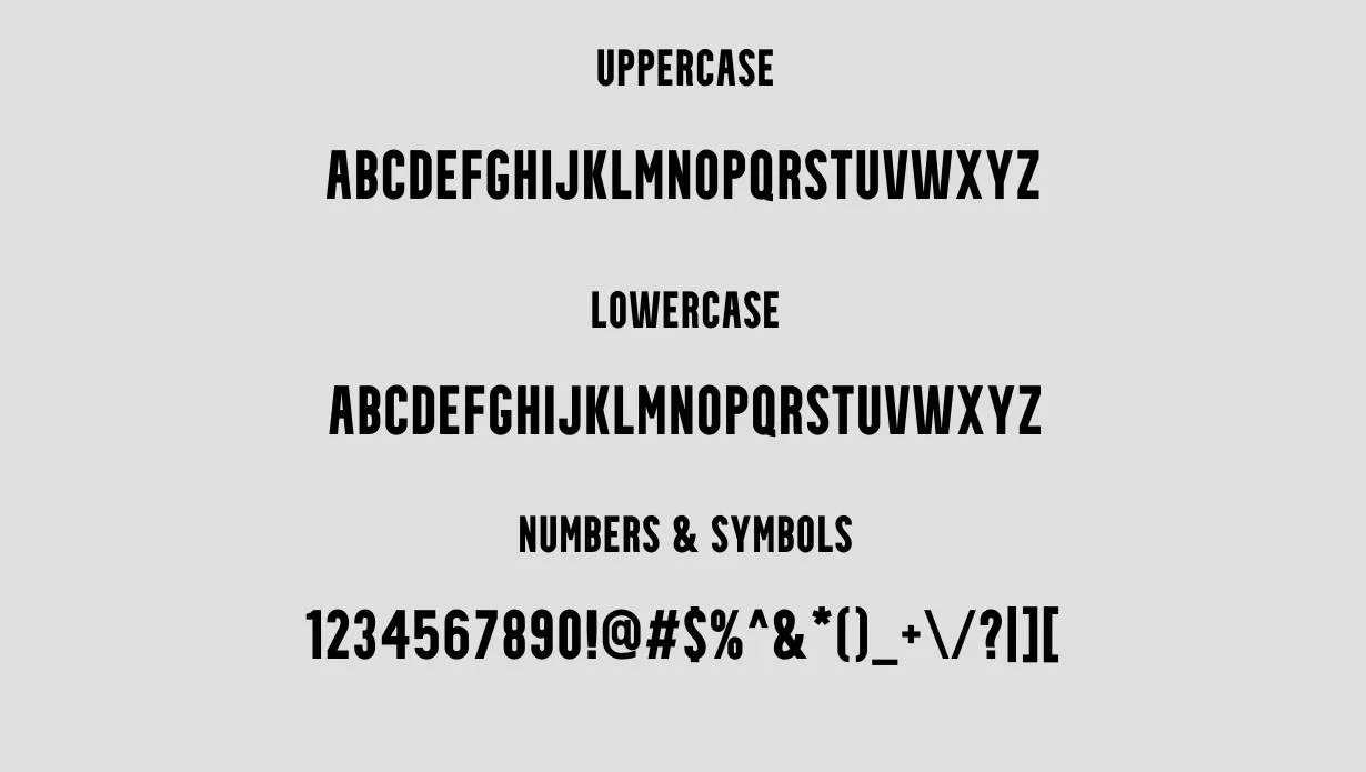 Theater Bold Sans Serif Font