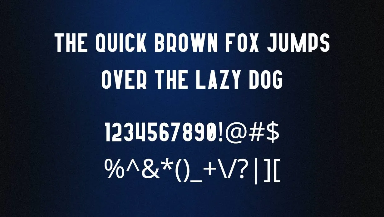 Afterclap Font
