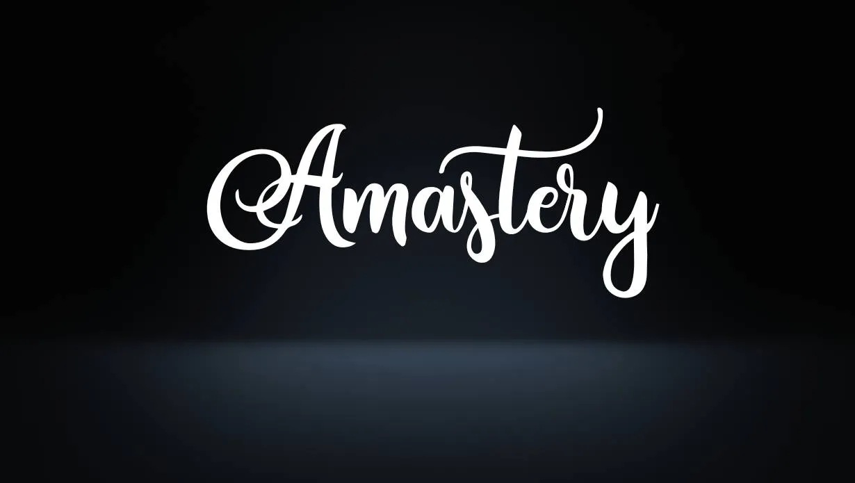 Amastery Font Free Download