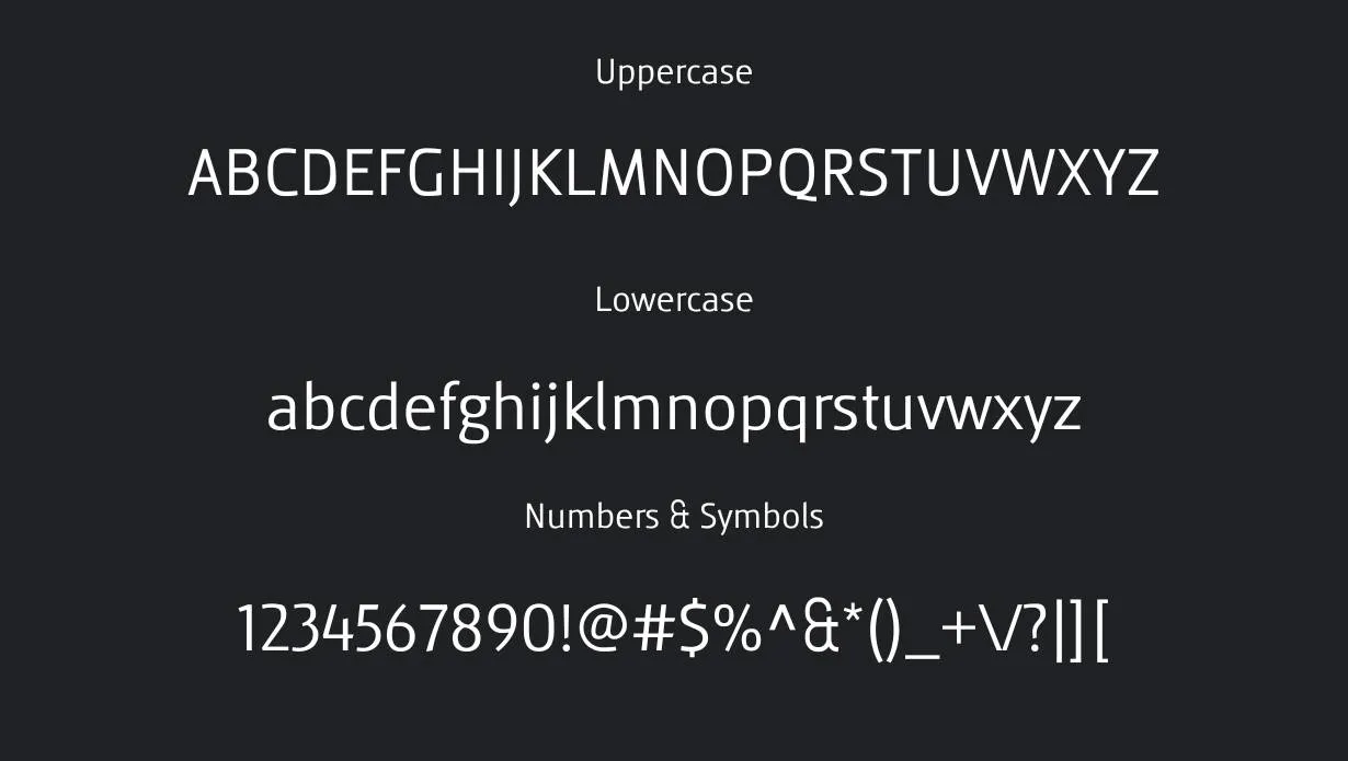 Ankle Font