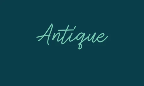 Antique Font Free Download