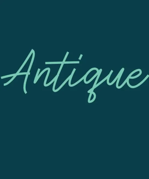 Antique Font Free Download