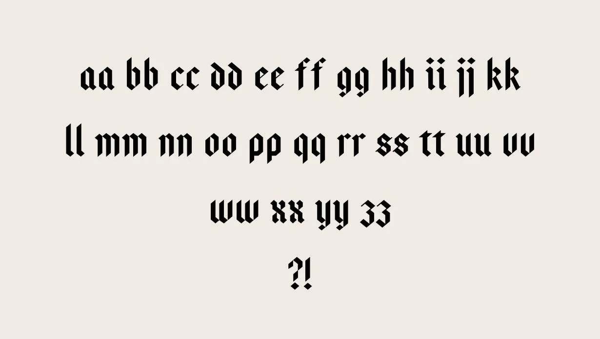 Bajern Font