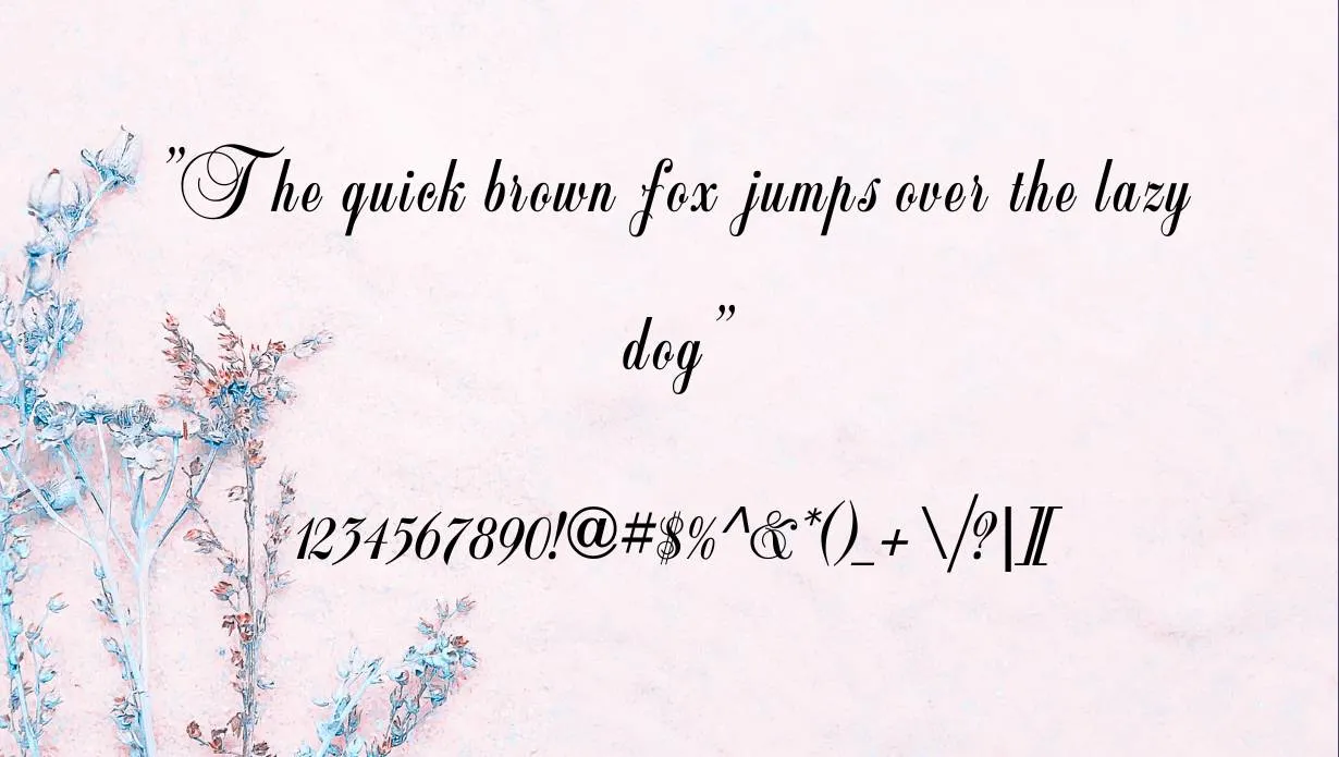 Balmoral ICG Font