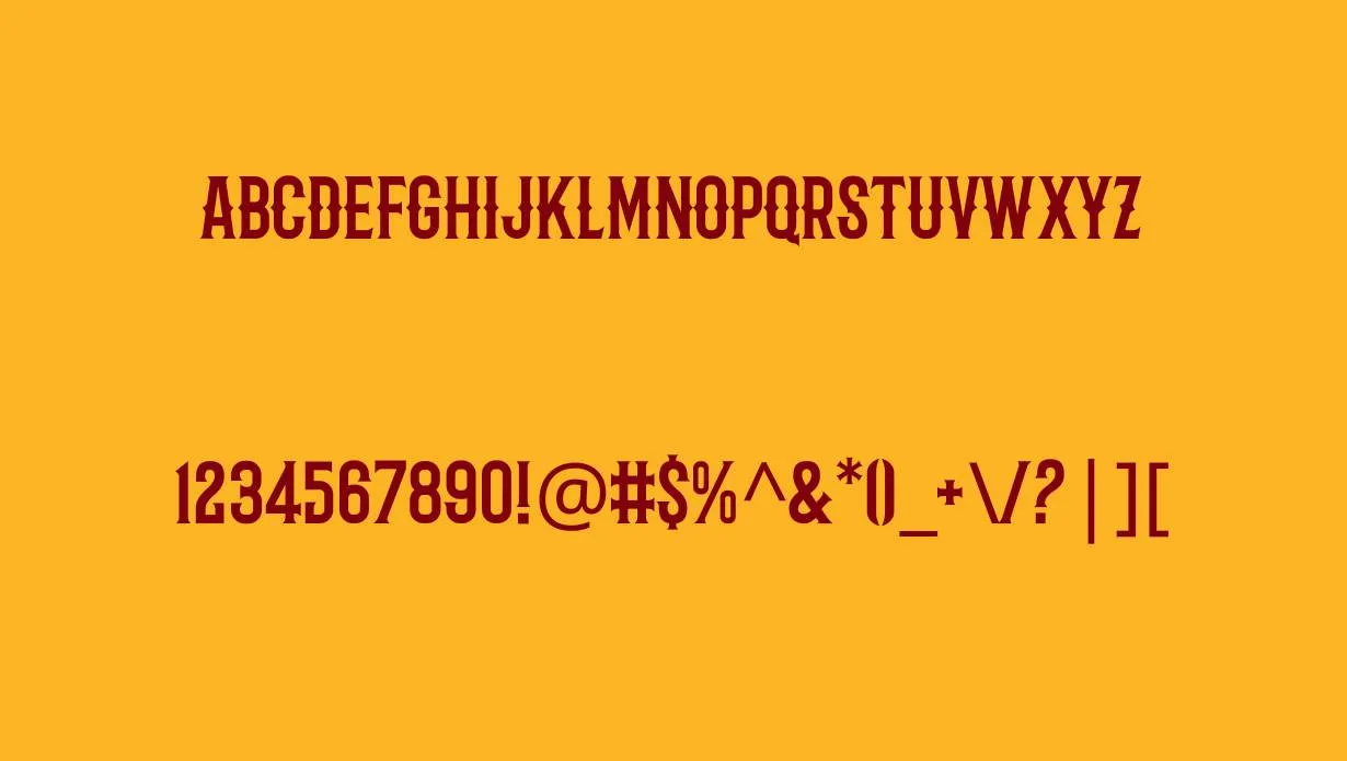 Barbaro Western Font