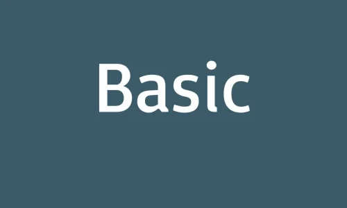 Basic Font Free Download