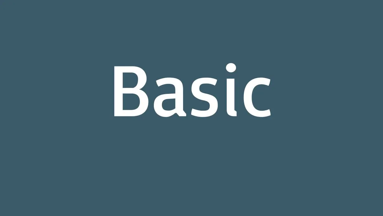Basic Font Free Download