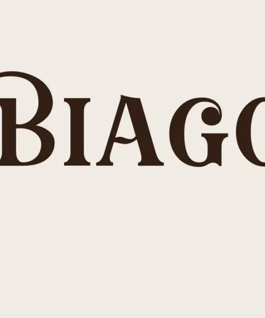 Biago Font Free Download