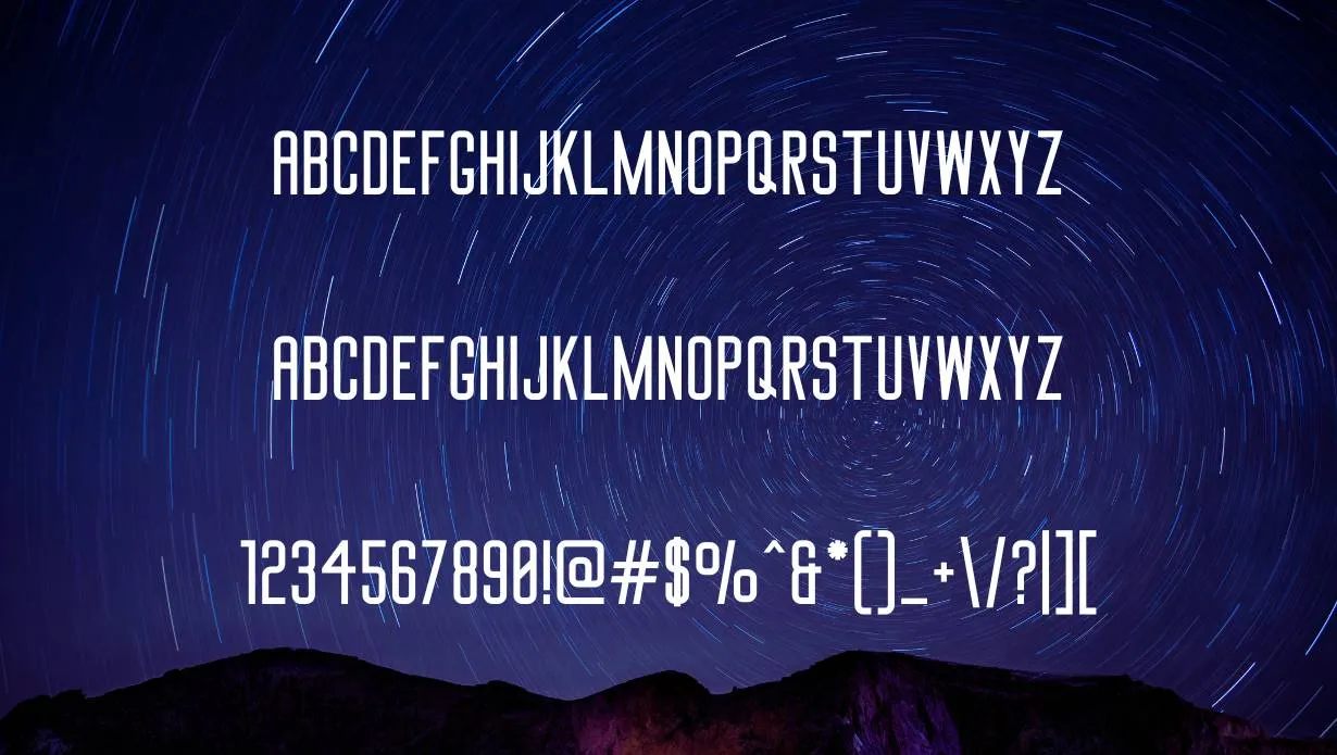 Big Stem Font 