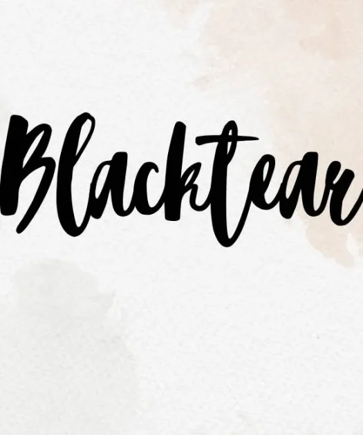 Blacktear Font Free Download