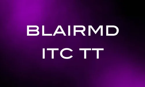 BlairMd ITC TT Font Free Download