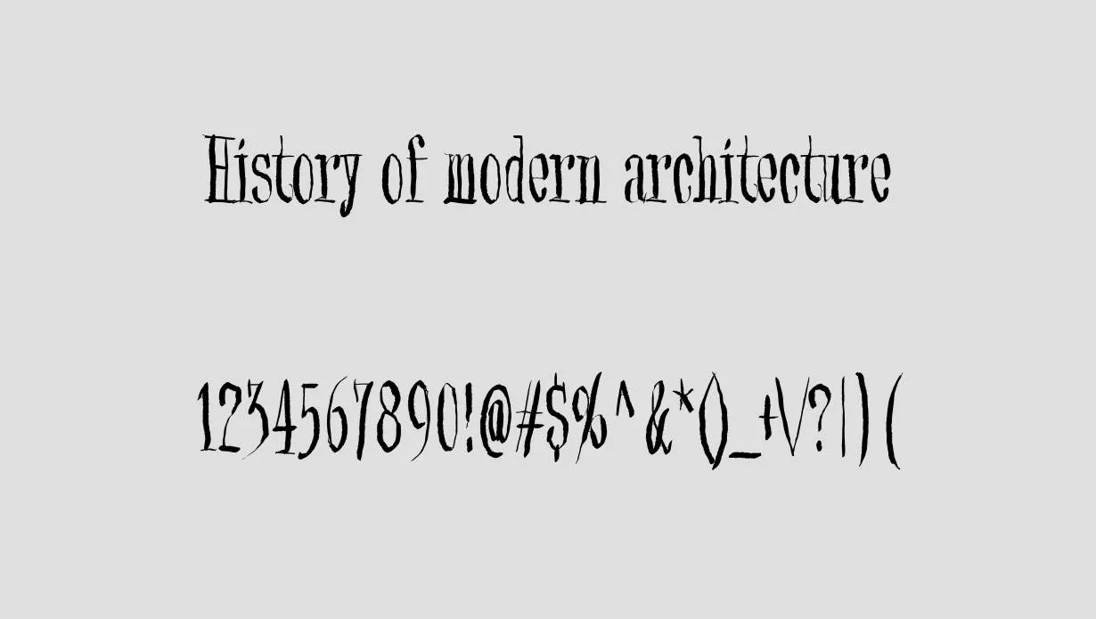 Blank Synonym Font