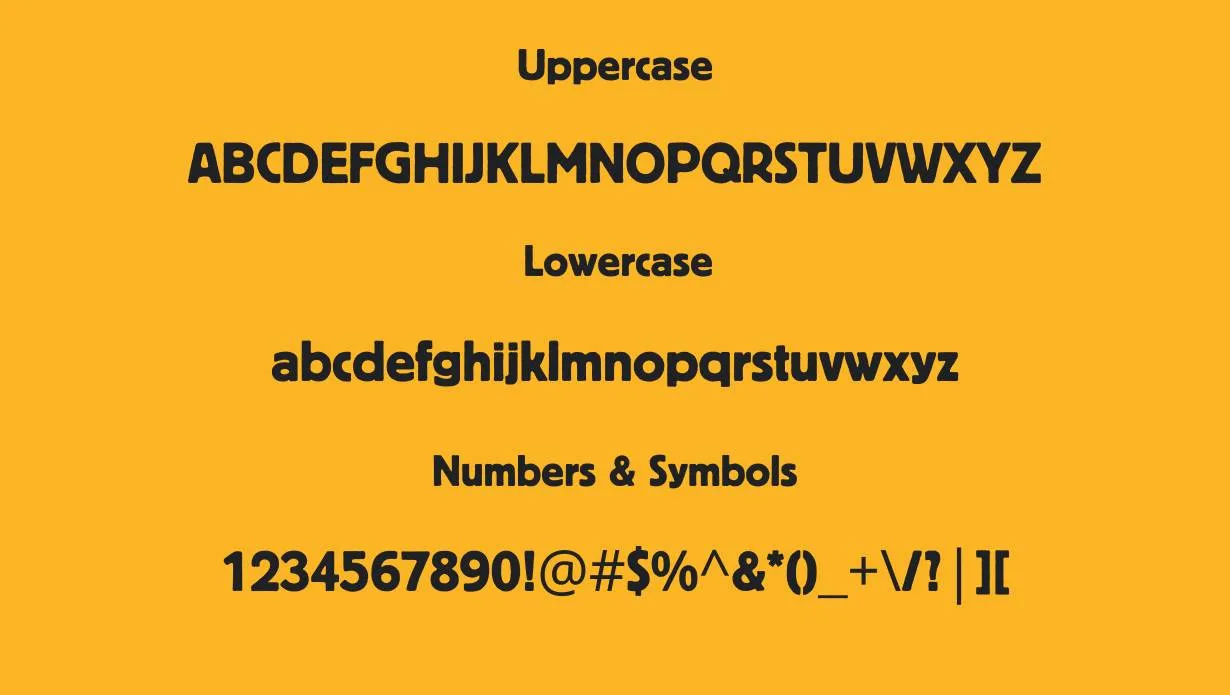 Block Be Font