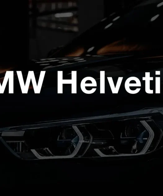 BMW Helvetica Font Free Download