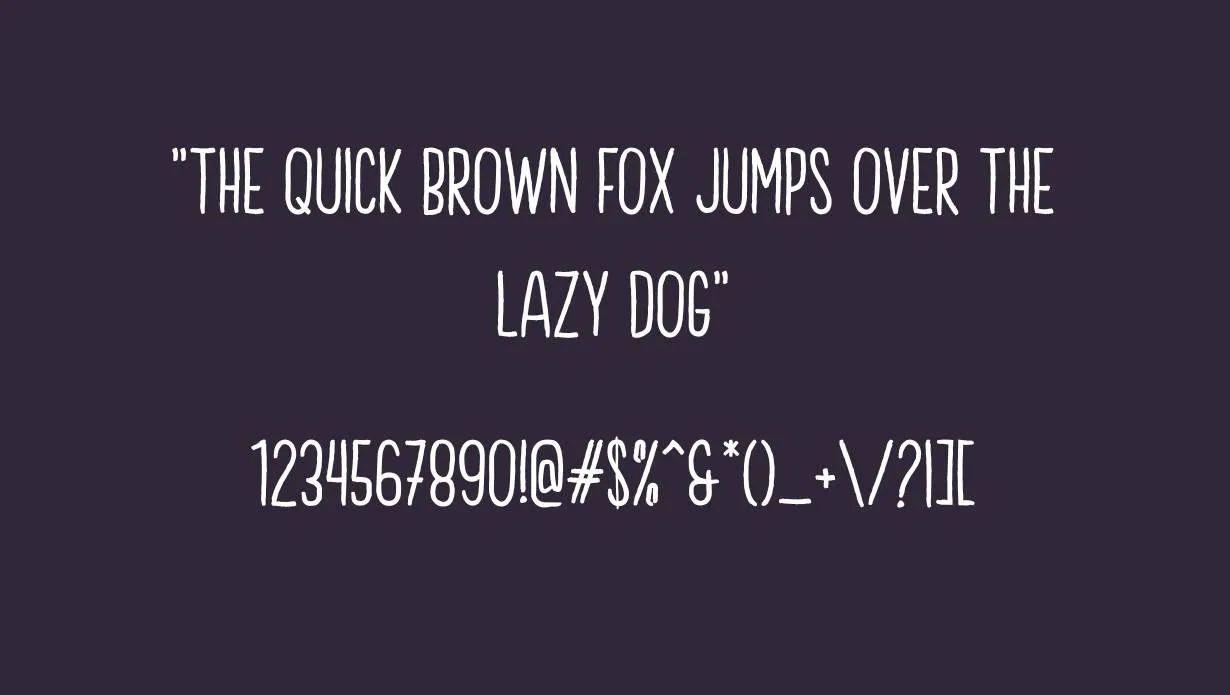 Brooks Hand Bold Font