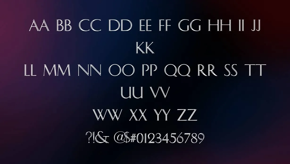 Caesar Font