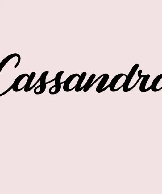 Cassandra Font Free Download