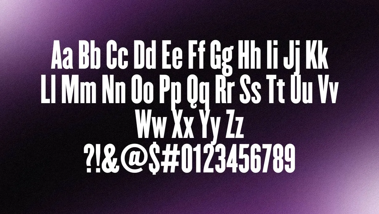 Champion Gothic Featherweight Font