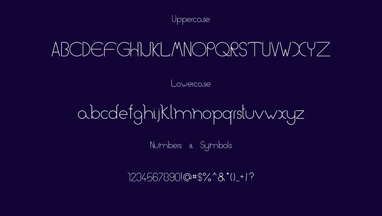 Curvy Font