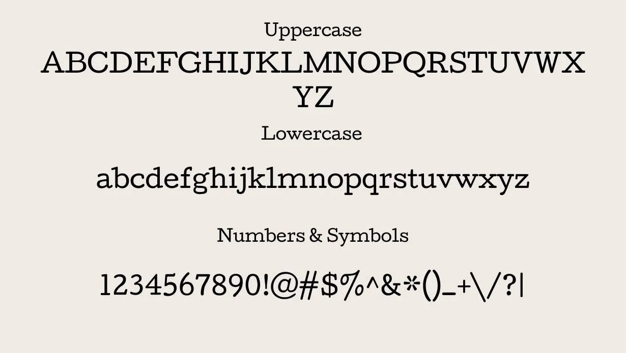 Cutive Font