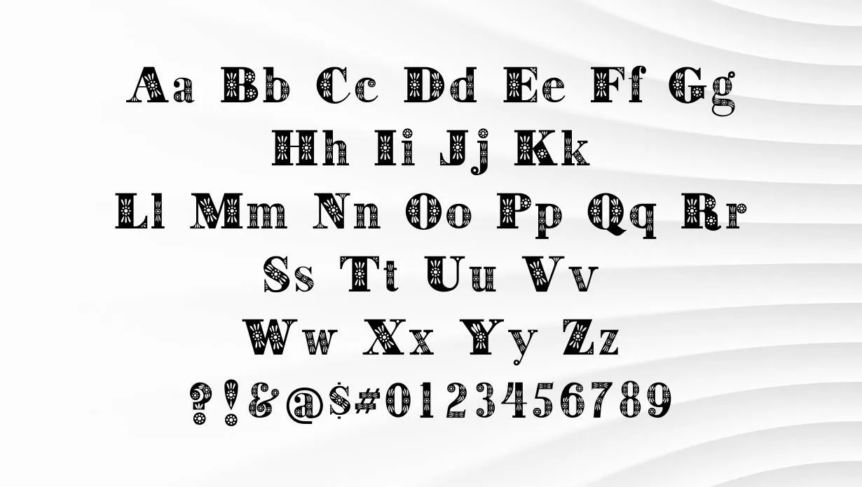 Decorative Font