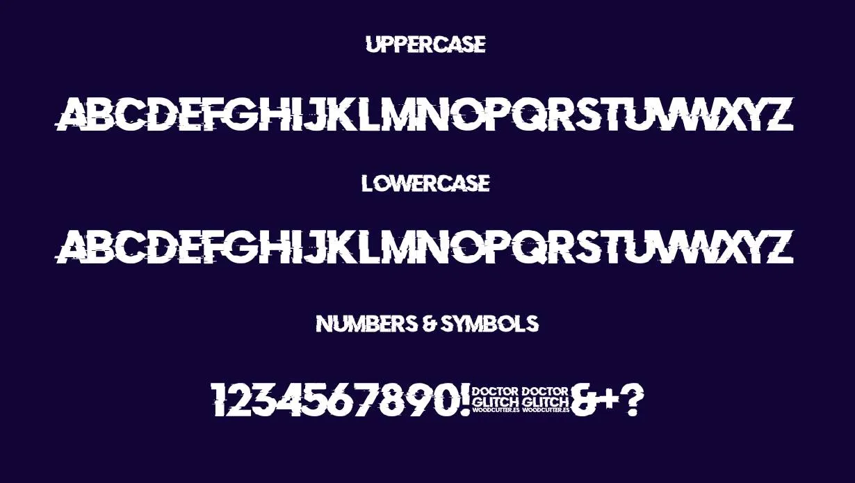 Doctor Glitch Font