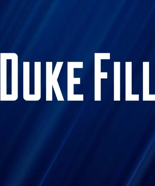 Duke Fill Font Free Download