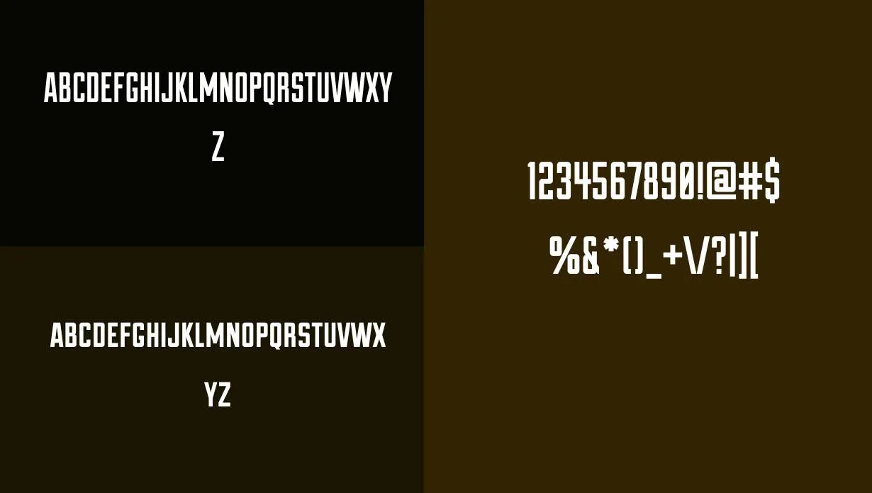 Duke Fill Font