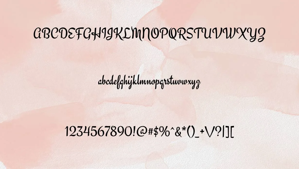 Engagement Font