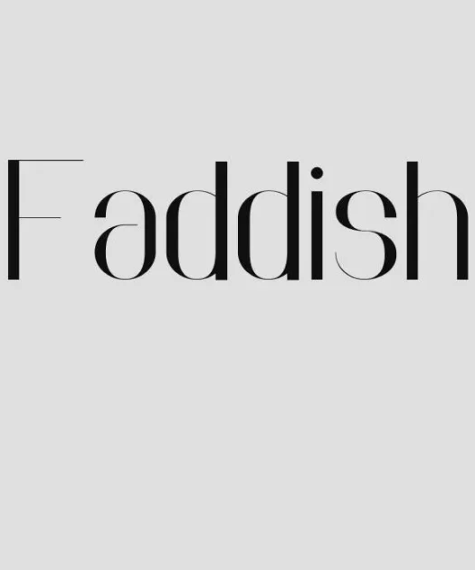 Faddish Font Free Download