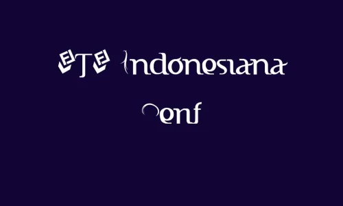 FTF Indonesiana Serif Font Family Free Download