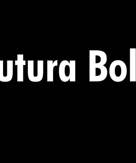 Futura Bold Font Free Download