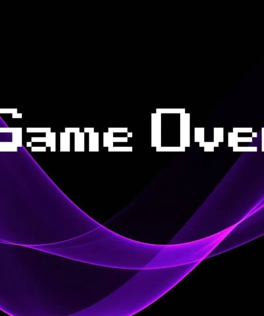Game Over Font Free Download
