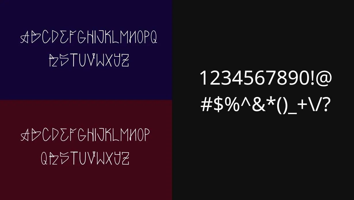 Garbage Font