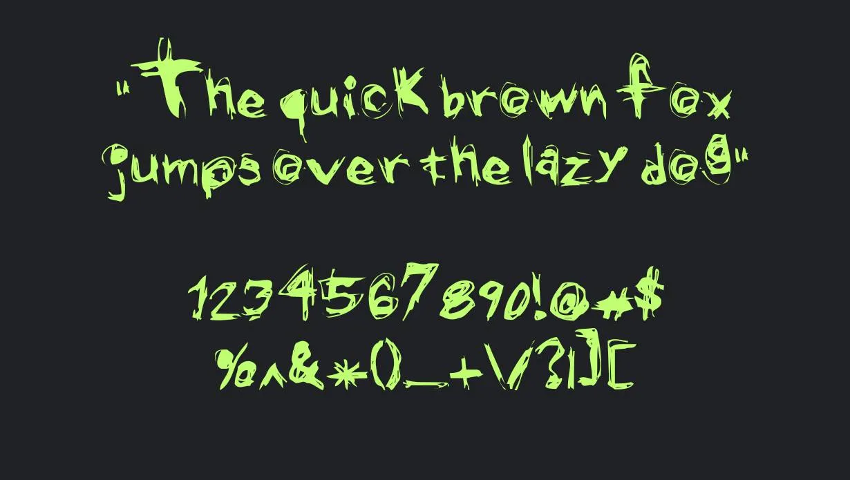 Grunge Font