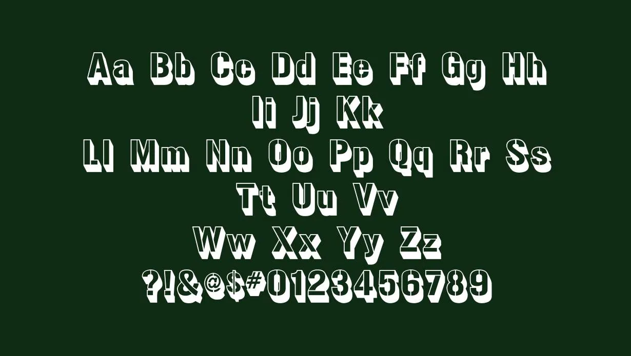 Gunplay 3D Font