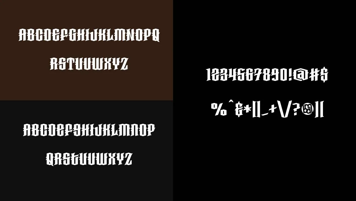 Haunted Woods Font