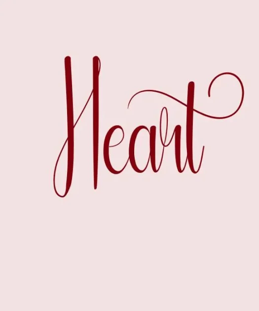 Heart Font Free Download