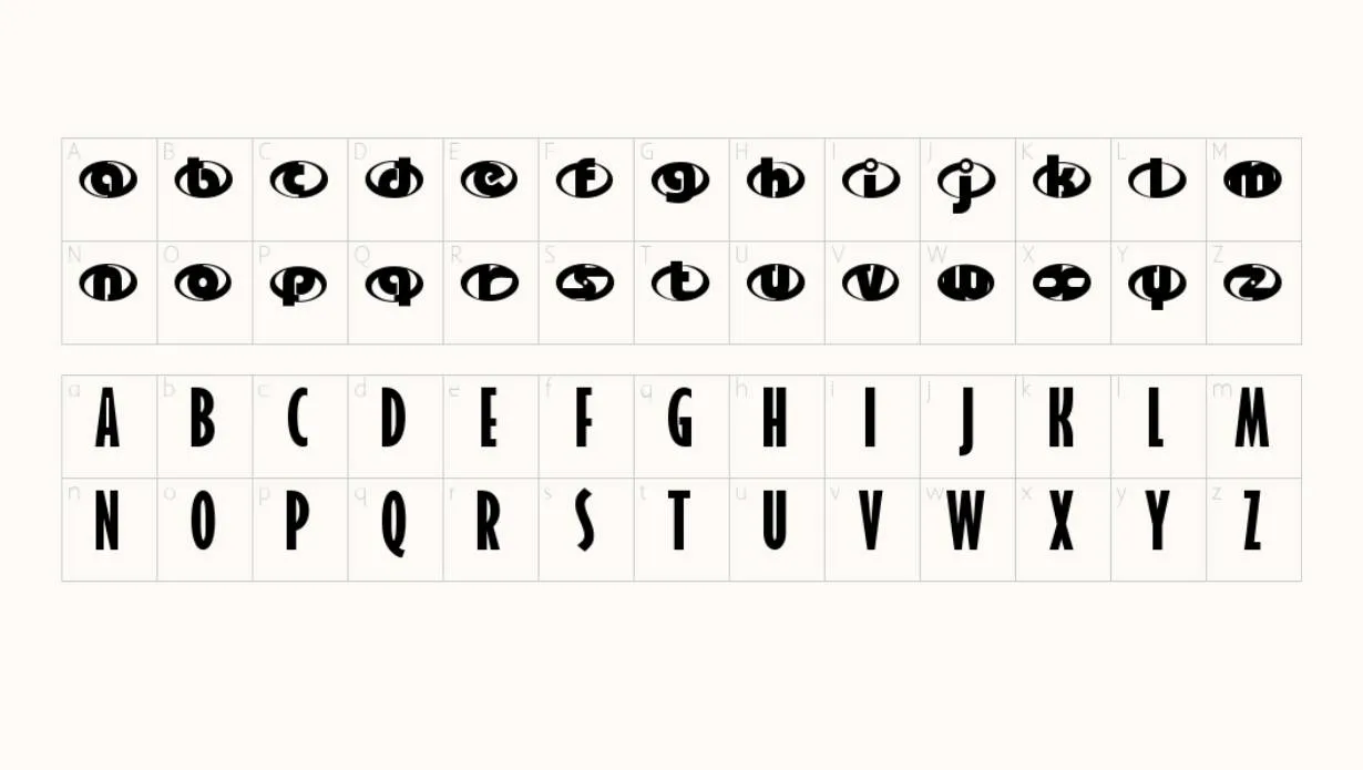 Incredibles Font
