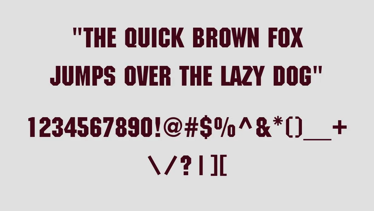 ITC Machine Std Medium Font