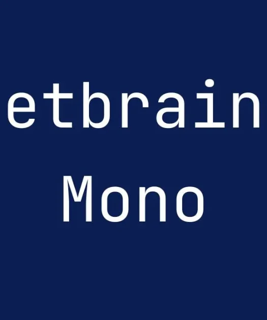 JetBrains Mono Font Free Download
